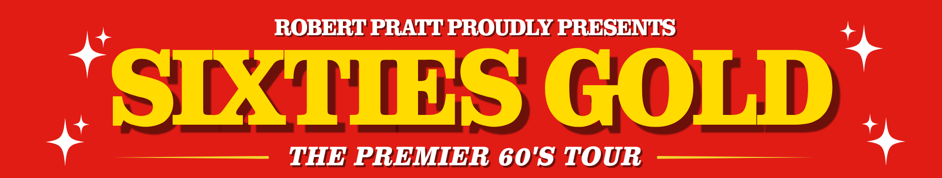 60's Gold banner